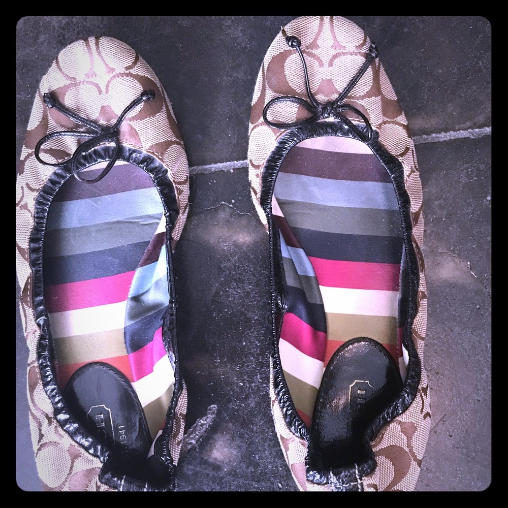 Coach Ballet Flats